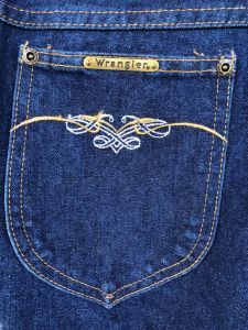 1970s 1980s Wrangler Denim Jeans W29 Inseam 34.25 - Fashionconstellate.com