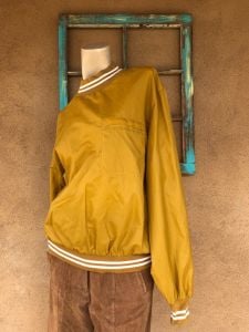 1960s Mens Waterproof Pullover Shirt Sz M - Fashionconstellate.com