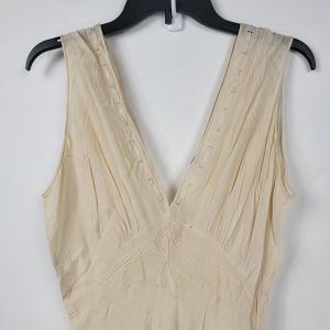 Vintage 1930s Bozart Hand Made Lingerie Silk Slip Dress Nightgown Pinup - Fashionconstellate.com