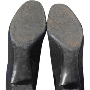 40s Black Suede Oxfords, Chunky Cuban Heels, Witchy Academia $5 - Fashionconstellate.com