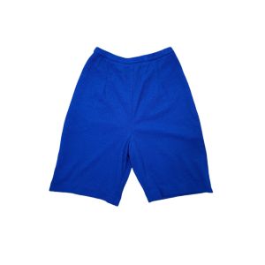 1960s nylon knit shorts stretchy navy blue - Fashionconstellate.com