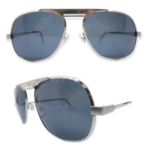 1970s Silver Silhouette Sunglasses, Unisex 