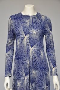 1970s Diane Von Furstenberg Fireworks dress XS-M - Fashionconstellate.com