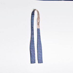 1950s Blue Silk Bow Tie - Fashionconstellate.com