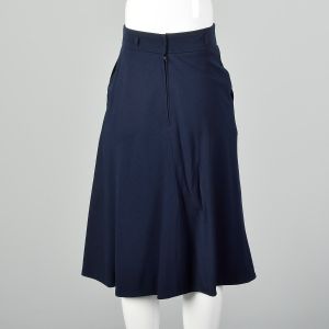 XS 1970s Anne Klein Skirt Wool Straight Skirt - Fashionconstellate.com