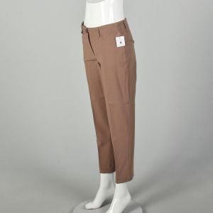 Small Brunello Cucinelli Capri Pants Pleated Tapered Leg Designer  - Fashionconstellate.com