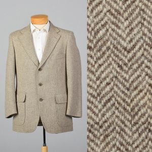 39L 1970s Suit Jacket Ralph Lauren Chaps Blazer