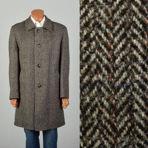 Large 1990s Modehaus Honer Ulm Tweed Coat