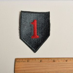1960s US Army 1st Infantry Division Sew On Patch The Big Red One The Fighting First - Fashionconstellate.com
