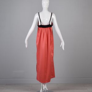 Small 1990s Bert Yelin Maxi Nightgown Sexy Designer Lingerie  - Fashionconstellate.com
