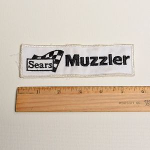 1970s Sears Sew On Patch Muzzler Applique - Fashionconstellate.com
