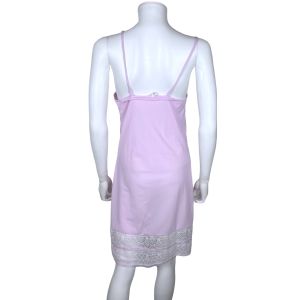 Vintage 1960s Lavender Sheer Nylon Slip Alpe Italy Size Medium - Fashionconstellate.com