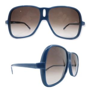 Unisex Blue Aviator Style Sunglasses by Silhouette Austria  - Fashionconstellate.com