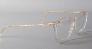 Deadstock Oversized Couturier Eyeglasses Eyewear 1980s Jenna Rose - Confetti - Fashionconstellate.com