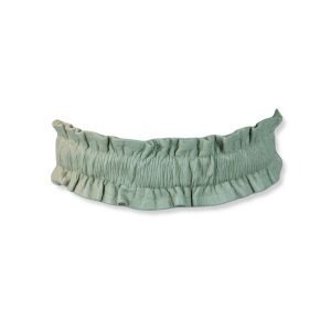 Tan Faux Leather Ruched Stretch Belt - Fashionconstellate.com