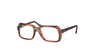 80s Thick Brown Oversized NOS Eyeglass Frames by Diplomat
