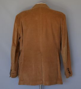 80s Brown Cotton Corduroy Sport Coat - Fashionconstellate.com