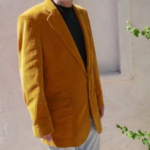 70's Gold Corduroy Jacket