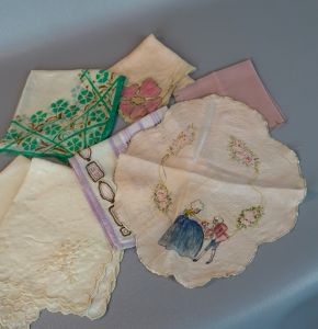 50s Silk Handkerchief Lot - 6