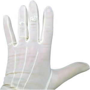 White Nylon Gauntlets are Mid Length! Sheer Simple Tricot Gloves ~ 50s - Fashionconstellate.com