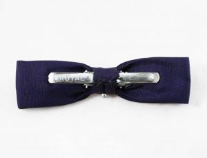 50s Boy's Bowtie - Indigo Purple Blue Deco Print Boys Bow Tie - 1940s 1950s Mid Century  - Fashionconstellate.com