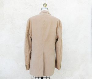 Vintage Corduroy Jacket, Men's Medium Beige Sports Coat - Fashionconstellate.com