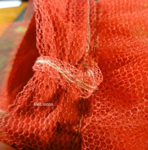 Vintage 50s Skirt Red Tulle Net Petticoat Pin Up Full Circle Skirt Size Small - Fashionconstellate.com