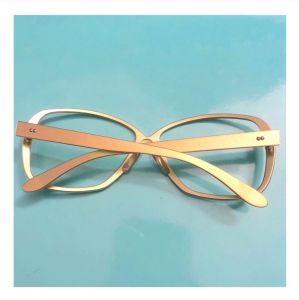 Vintage Gold Aluminum Sunglasses or Eyeglasses Frames Made in Japan! - Fashionconstellate.com