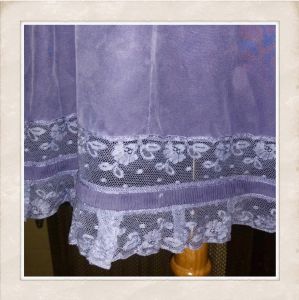 Gorgeous Hand Dyed Vintage Half Slip/ Slip Skirt from Saks Fifth Avenue - Fashionconstellate.com