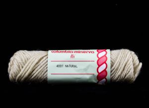 Beige Wool Tapestry Yarn - One Single Skein 3/4 Ounce - Sand Ecru Natural Light Tan Knitting Crochet - Fashionconstellate.com