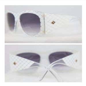 Vintage NOS Helena Rubinstein White Sunglasses