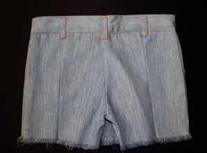 Girl's Size 8 1970s Cut-Off Shorts - Childs Light Blue Soft Denim Deadstock - Children's Summer  - Fashionconstellate.com