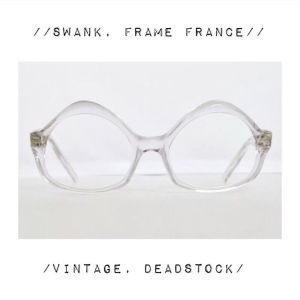 Swank Clear Frames Made in France