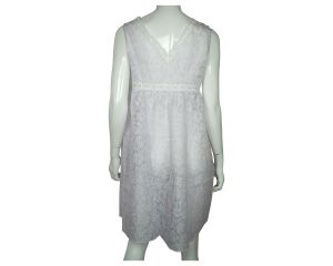 Vintage Unused Floral Nightie Cotton Blend Voile Nightgown NWOT Size S - Fashionconstellate.com