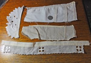 Antique Lace Pieces Collar Cuffs | Crafts, Sewing, Costumes, Dolls