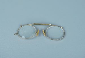 Antique Pince Nez with Spring Bridge Glass, Sporting Pince-Nez Eyeglasses  - Fashionconstellate.com