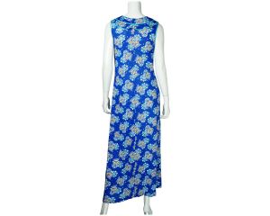 Vintage Nightgown 70s Floral Print Nightie Size Medium - Fashionconstellate.com