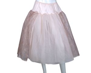 Vintage 1980s Crinoline Petticoat Slip Lily of France Size L