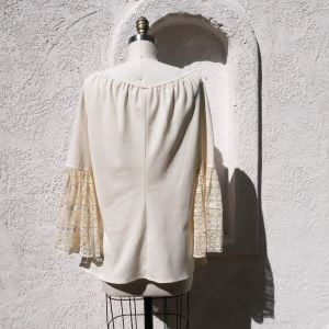 Bohemian Blouse, S to L, Bell Sleeve Top - Fashionconstellate.com