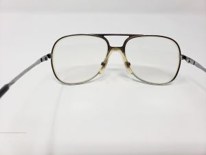 80s Eyeglasses Silver Frames RX Lenses Men's 765 Vintage by Rodenstock Young Look - Fashionconstellate.com