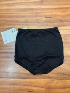 1980s Vintage Body by Bali Black Shapewear Underwear | Light Support | NWT | Waist 22'' to 34''  - Fashionconstellate.com