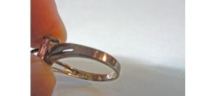 Vintage Statement Ring Pink Marquise Cut Gemstone Wrap Around Setting 925 Silver AAA Size 7 - Fashionconstellate.com
