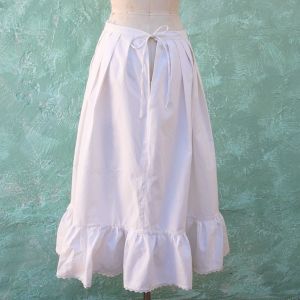 White Boho Skirt, Made In Italy - Fashionconstellate.com