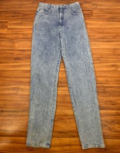 29'' Waist - 13/14 | 1980's Vintage Acid Wash Jeans by Roper | 100% Cotton - Fashionconstellate.com
