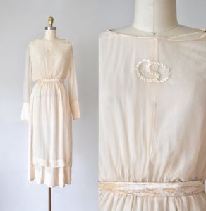 Belle silk edwardian wedding gown, silk dress, edwardian dress
