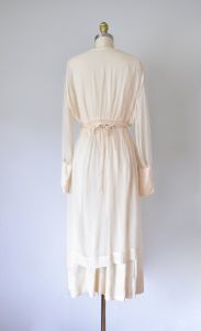 Belle silk edwardian wedding gown, silk dress, edwardian dress - Fashionconstellate.com