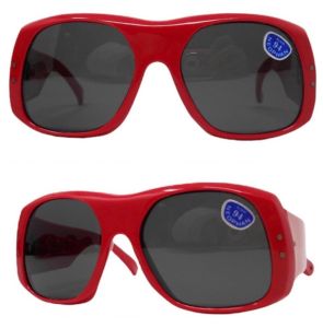 Vintage Red MOD Sunglasses, Deadstock! Made in France