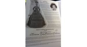 Vintage 1993 Crochet Doll Dress Patterns Victorian Lady Centennial Annie's Calendar Bed Doll Society - Fashionconstellate.com