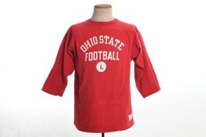 1970s Ohio State Football Shirt |  Vintage 70s Champion Red Football Shirt | Champion Brand