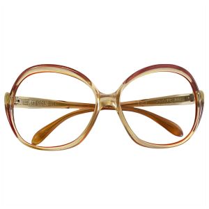 Vintage Circa 1980s Rodenstock Lady R 901 Oversized Oval Brown Frames Made In Germany - Fashionconstellate.com